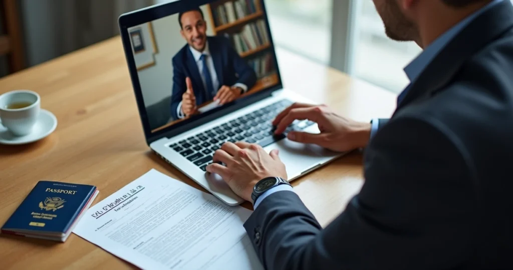 Remote closing document signing 