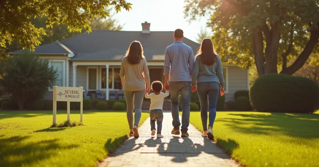 Family viewing house for sale 